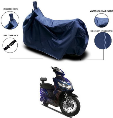 ANTHUB Waterproof Two Wheeler Cover for Okinawa(i-Praise, Blue)