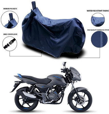 AUTOCAD Waterproof Two Wheeler Cover for Bajaj(Pulsar 125, Blue)