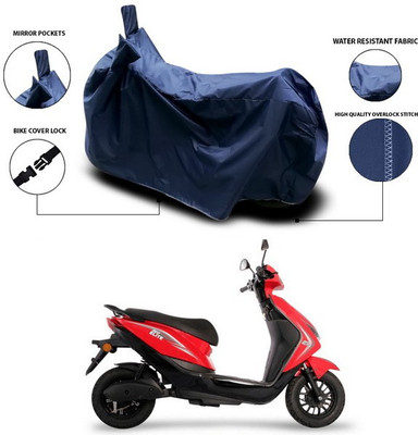 SEBONGO Waterproof Two Wheeler Cover for Ampere(Blue)