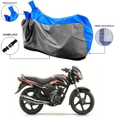 SEBONGO Waterproof Two Wheeler Cover for TVS(Sport, Blue)