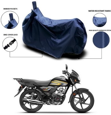 ANTHUB Waterproof Two Wheeler Cover for Honda(CD 110 Dream, Blue)