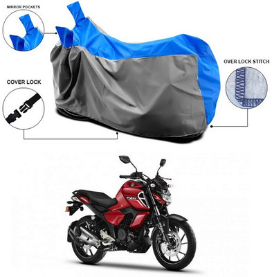 ANTHUB Waterproof Two Wheeler Cover for Yamaha(FZ S V3.0 FI, Blue)