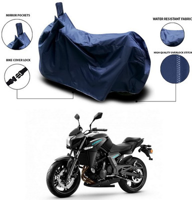 ANTHUB Waterproof Two Wheeler Cover for Universal For Bike(Blue)
