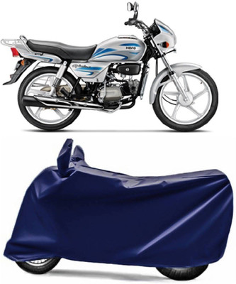 Mdstar Waterproof Two Wheeler Cover for Hero(Splendor, Blue)