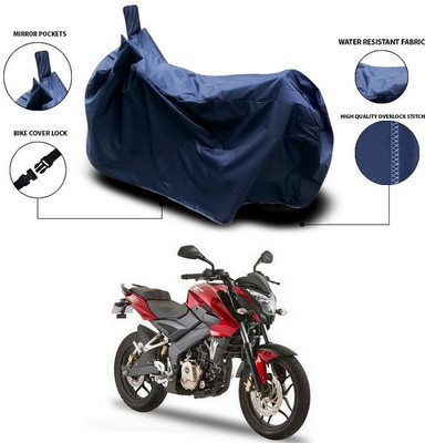ANTHUB Waterproof Two Wheeler Cover for Bajaj(Pulsar 180 DTS-i, Blue)