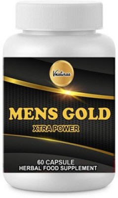 vnaturaa MENS GOLD HERBAL CAPSULE 60 NOS FOR MENS POWER(60 Tablets)