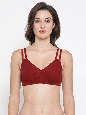 Clovia Women Full Coverage Non Padded Bra(Maroon)