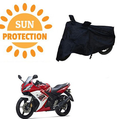 MMSSTAR Waterproof Two Wheeler Cover for Yamaha(R15 s, Black)