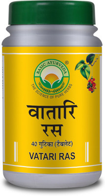 Basic Ayurveda Vatari Ras(Pack of 4, 160 Tablets)