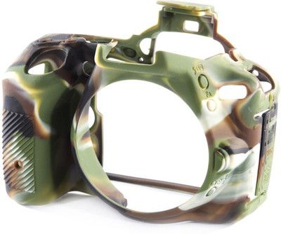 Amabu D5500 camera cover for Ni-kon D5500 camera silicone protective case (Camouflage)  Camera Bag(Camouflage)