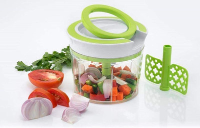 DEAGAN Manual 2 in 1 Handy smart chopper Vegetable & Fruit Grater & Slicer (1 Ring Chopper) Vegetable & Fruit Chopper(1 BIG CHOPPER)