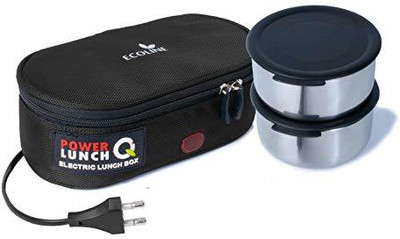 Ecoline Appliances 400 ml 2  Compartments(Conduction Heat  Lunch Box)