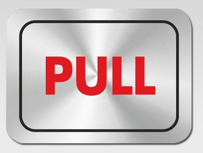 Rab Pull Emergency Sign(Reflective Sign)