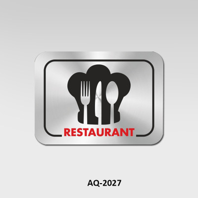 Rab Restaurant Emergency Sign(Reflective Sign)