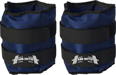 ABB INITIO ANKLE WEIGHT (BLACK) 1.5KG PAIR (1.KG X 2 PCS) Blue Ankle Weight, Wrist Weight(3 kg)