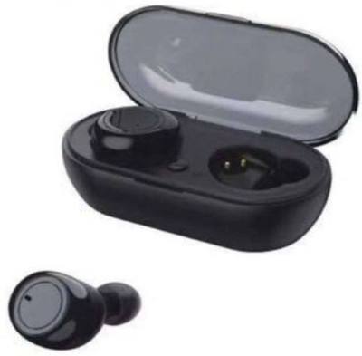 GUGGU GHQ_474X_ 2 Earbuds Bluetooth Headset Bluetooth(Black, True Wireless)
