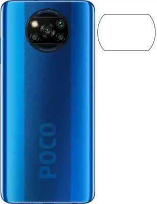 TR Back Camera Lens Glass Protector for Poco X3(Pack of: 1)