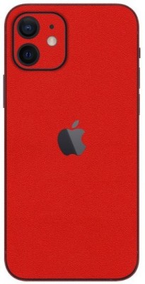 Orgic India iPhone 12 Mini Mobile Skin(Red)