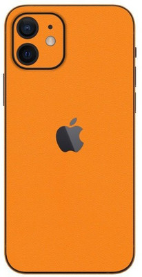 Orgic India iPhone 12 Mini Mobile Skin(Orange)