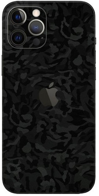 Orgic India iPhone 12 Pro Mobile Skin(Camo Black)