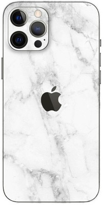 Orgic India iPhone 12 Pro Mobile Skin(White Marble)