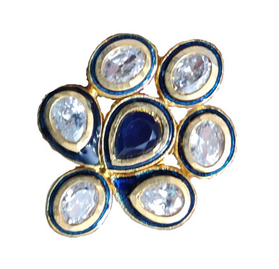 Kanishk Creations Alloy Zircon Ring