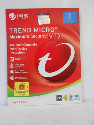 Trend Micro Total Security 1 User 1 Year(Voucher)