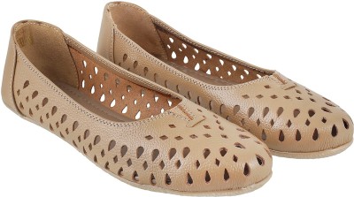 METRO Trendy Bellies For Women(Beige , 37)