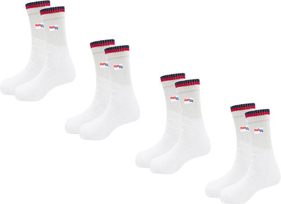 MATTZIG Men & Women Solid Calf Length(Pack of 4)