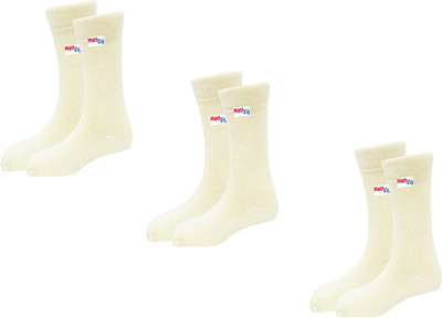 MATTZIG Men & Women Solid Mid-Calf/Crew(Pack of 3)