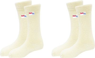MATTZIG Men & Women Solid Calf Length(Pack of 2)