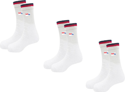 MATTZIG Men & Women Solid Mid-Calf/Crew(Pack of 3)