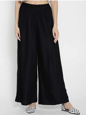 Vestimento Regular Fit Women Black Trousers