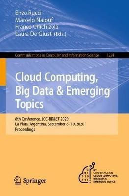 Cloud Computing, Big Data & Emerging Topics(English, Paperback, unknown)