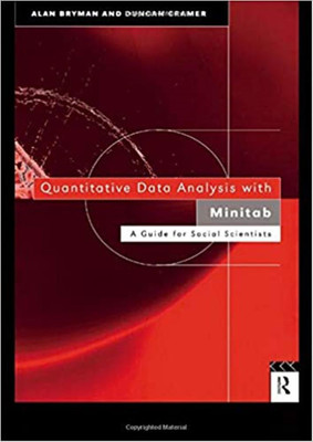 Quantitative Data Analysis with Minitab(English, Hardcover, Bryman Alan)