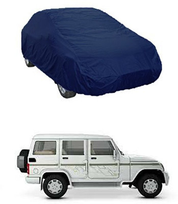 Billseye Car Cover For Mahindra Bolero (Without Mirror Pockets)(Blue)