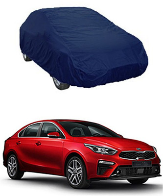 Utkarsh Car Cover For Kia Cerato (Without Mirror Pockets)(Blue)