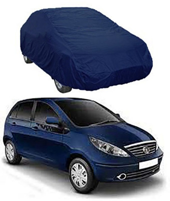 Utkarsh Car Cover For Tata Indica Vista (Without Mirror Pockets)(Blue)