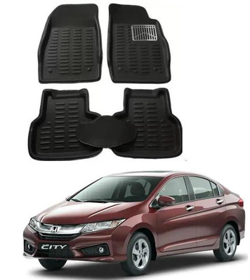 arneja trading company Polyutherine 3D Mat For  Honda City i-Dtec(Black)