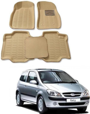 arneja trading company Polyutherine 3D Mat For  Hyundai Getz Prime(Beige)