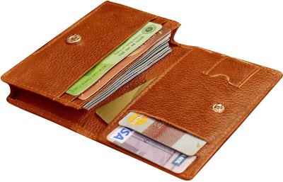 MATSS MATSS Genuine Leather Tan Card Holder||Card Case||Debit Card Holder||Money Clip||Credit Card Holder||ATM Card Case Men & Women 10 Card Holder(Set of 1, Tan)