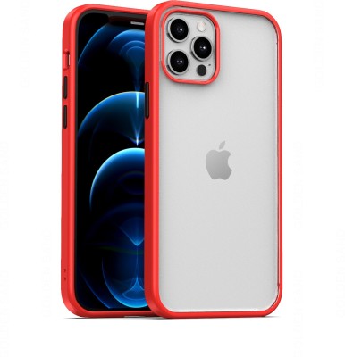 Golden Sand Back Cover for Apple iPhone 12 Pro Max(Red, Shock Proof)