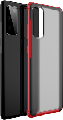 Golden Sand Back Cover for Samsung Galaxy S20 FE(Red, Shock Proof)