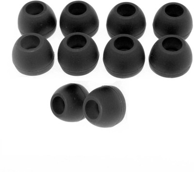 Newvent 3.5mm In The Ear Headphone Cushion(Pack of 10, Black)