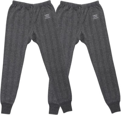 VIMAL JONNEY Pyjama For Boys & Girls(Grey, Pack of 2)