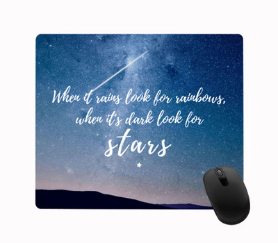 ARTBUG Designer Printed Non-Slip Soft Computer/Laptop Mouse Pad for Optical/Laser Mouse (22.5cm x 19cm)- 447 Non Slip Base Mousepad(Multicolor)