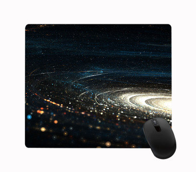 ARTBUG Designer Printed Non-Slip Soft Computer/Laptop Mouse Pad for Optical/Laser Mouse (22.5cm x 19cm)- 458 Non Slip Base Mousepad(Multicolor)