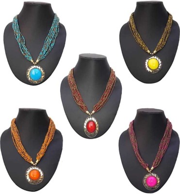 World Wide Villa Beads Alloy Necklace