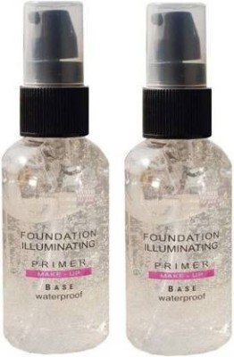 BTNT NEW REVOLUTION FOUNDATION ILLUMINATING WATER PROOF MAKEUP BASE PRIMER Primer  - 100 ml(TRANSPARANT)