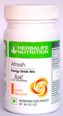 Herbalife Nutrition Herbalife Afresh Energy and Nutrition Drink (50 g, Peach Flavored) Energy Bars(0.05 kg, Peach)
